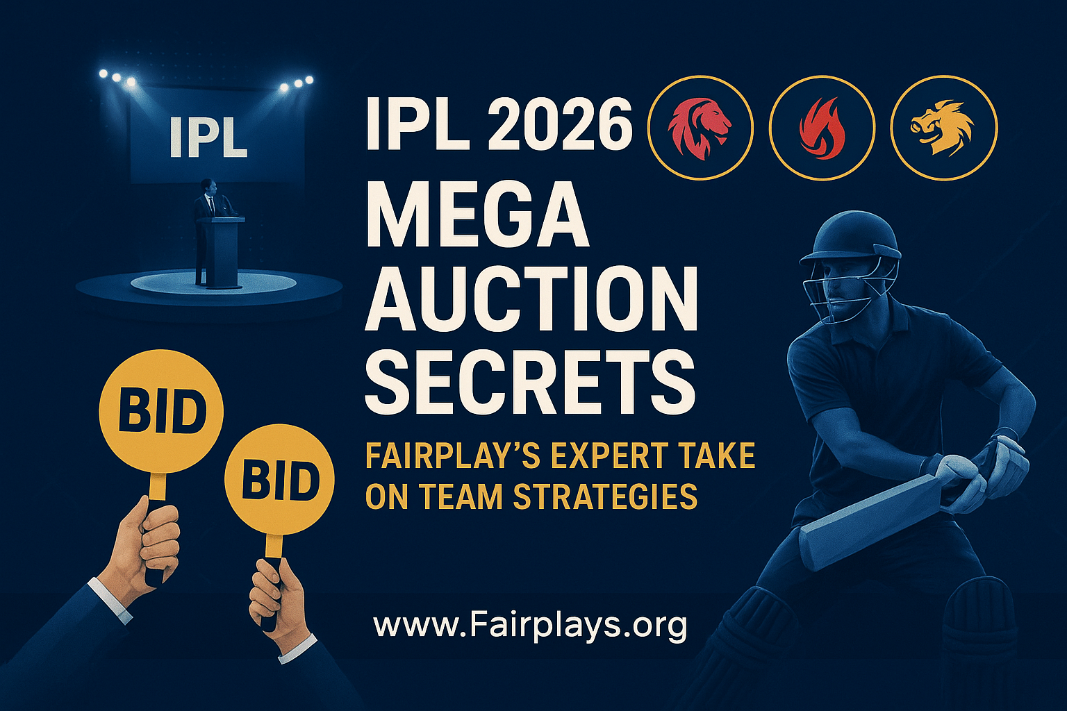 Inside IPL 2026 Auction — Fairplay Reveals Team Gameplans