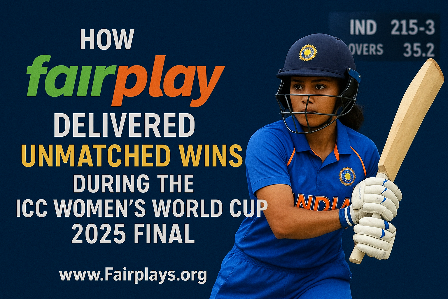 ICC Women’s World Cup 2025 Final