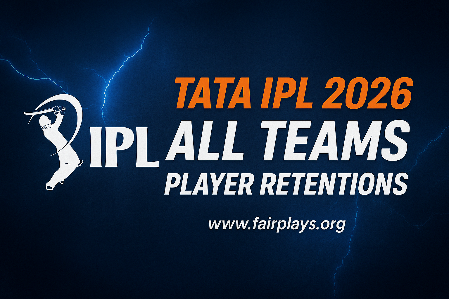 ipl 2026 player retention on fairplay