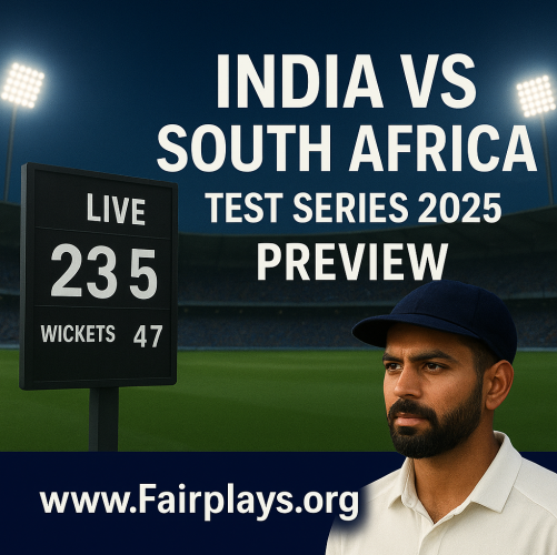 India vs South Africa Test Series 2025 Preview